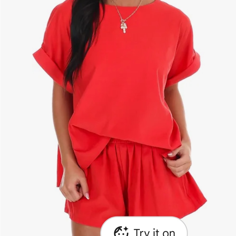 Klesis oversized matching set Coral
Woman’s two piece matching set